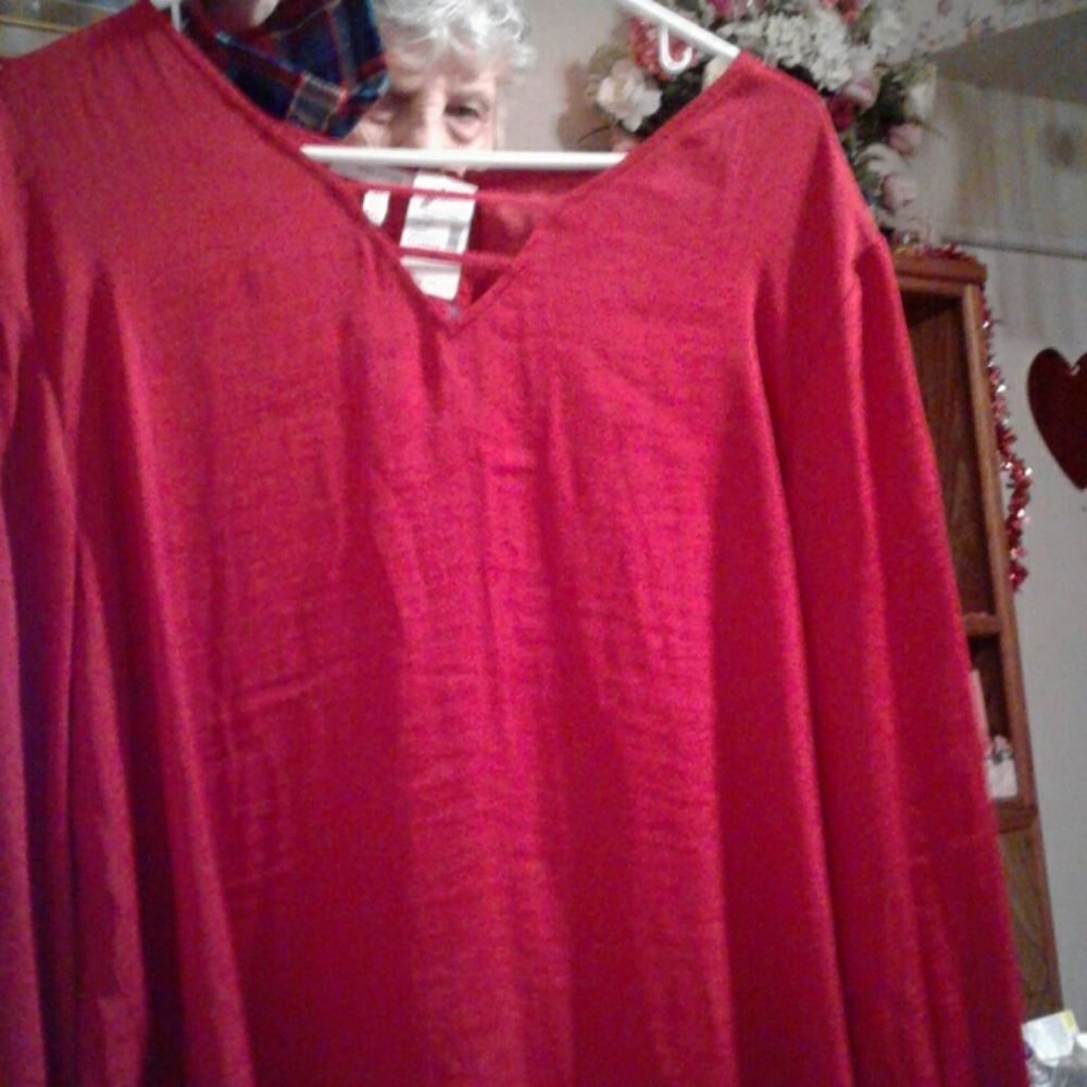 Women's silky blouse